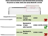 Se7enline MacBook Air 13 inch Case 2024 2023 2022 2021 2020 2019 2018 view 2