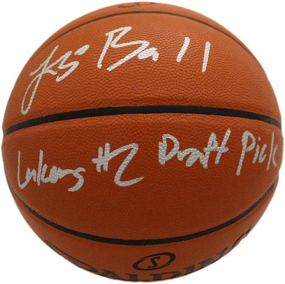 lonzo ball autograph
