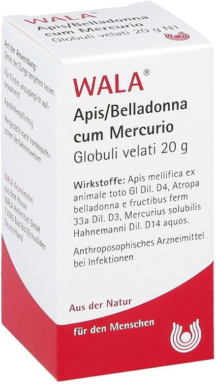 Apis Belladonna Cum Mercurio Globules G Amazon De Drogerie Korperpflege