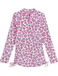 Coolibar UPF 50+ - Camiseta de natación para niña