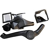 AuMoHall Snorkel Intake Kit for 2009-2018 Ram 1500-3500 Cold Air Raised ABS | 2009-2018 Ram 1500/2500/3500, Dodge Ram Snorkel, ABS High Air Intake, Off-Road Raised Snorkel Kit, Water Crossing Dust Proof
