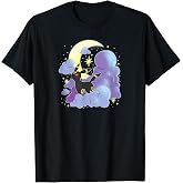 Pok&eacute;mon - Umbreon Celestial Moon with Clouds T-Shirt