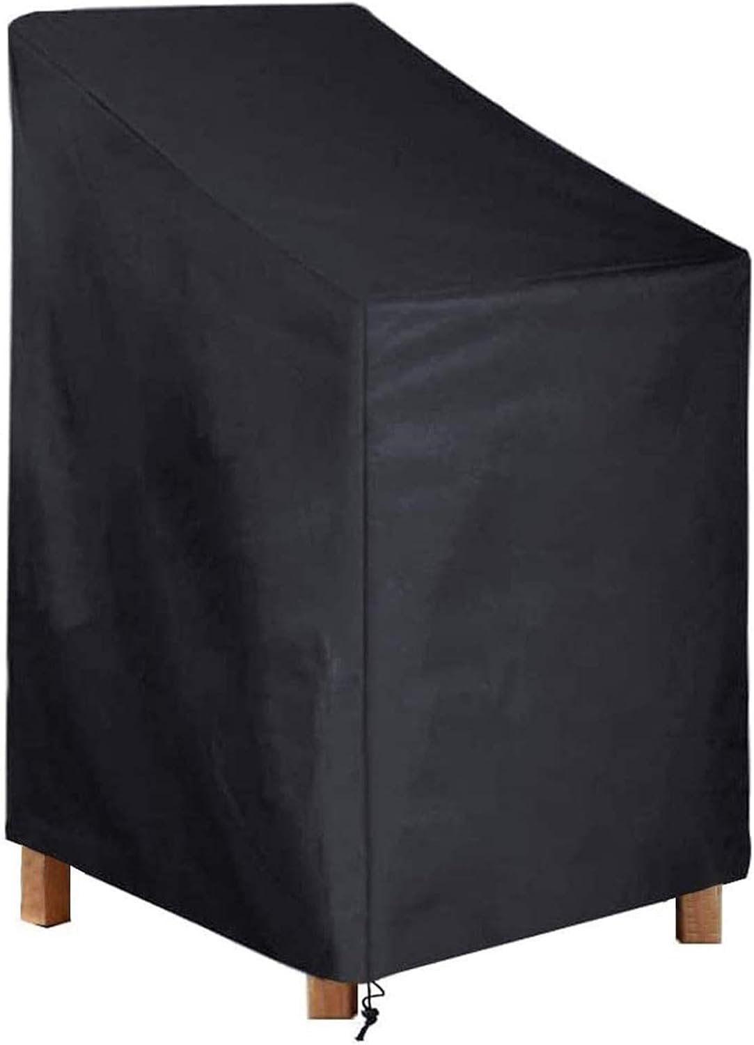 RISEMART Schutzhülle Gartenstühle Abdeckung mit Belüftungsöffnung,Wasserdicht, Winddicht, UV-Beständiges,210D Oxford Gewebe Schutzhülle(65x75x85/120cm)