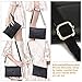 Galaxy Wolf Women Leather Crossbody Bag,Clutch Purse Shoulder Bag for Travelling Black