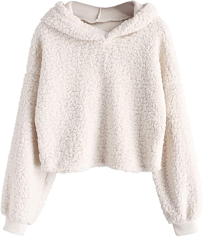 zaful fur hoodie