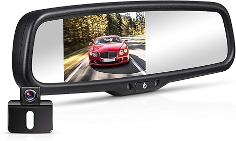 Boscam K4 Backup Camera Kit 170 Waterproof Back Up Car Camera With 43lcd Rearview Mirror Monitor