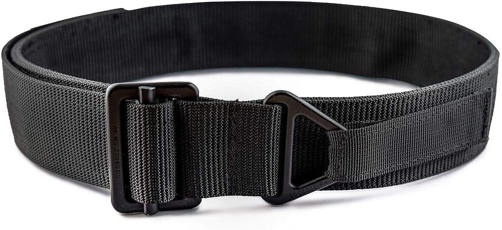 WOLF TACTICAL Heavy Duty Riggers Belt - Stiffened 2-Ply 1.75” Nylon EDC Gun Belt : Clothing
