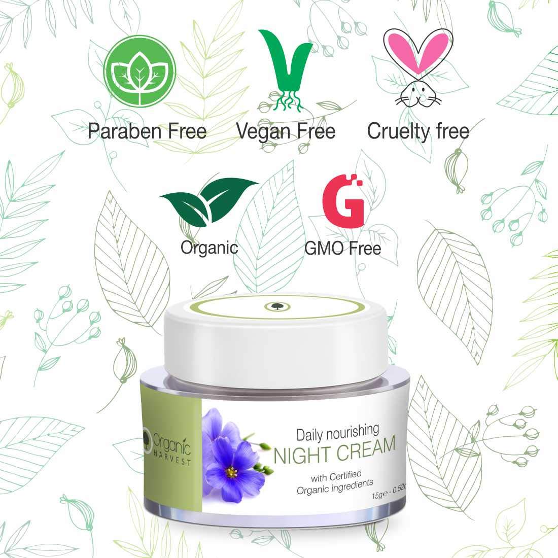 organic harvest day cream