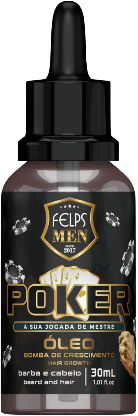 Óleo para Barba Poker Felps Men 30ml