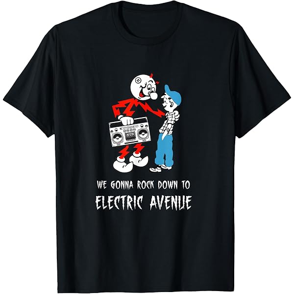 T-shirt Uomo Donna 'Remember Kids, Electricity Will Kill You' - Divertente Citazione Vintage