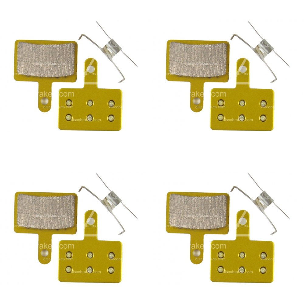 4 Pairs Sintered Tektro Auriga Disc Brake Pads Compat Aquila Orion Draco Gemini