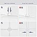 SONGMICS 9-Cube Metal Mesh Storage Cube, Storage Shelves Organizer, Modular Bookcase, DIY Closet Cabinet Shelf for Books, Plant, Toys, Shoes, Clothes 36.6”L x 12.8”W x 36.6”H, White ULPL115W