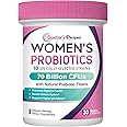 Doctor's Recipes Probiotics for Women, Organic Prebiotics and Probiotics for Digestive Health, Vaginal Health, 70 Billion CFU, 10 Strains, Shelf Stable, 30 Capsules