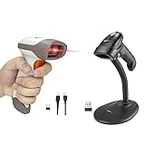 NetumScan Wireless 1D 2D Barcode Scanner with Stand