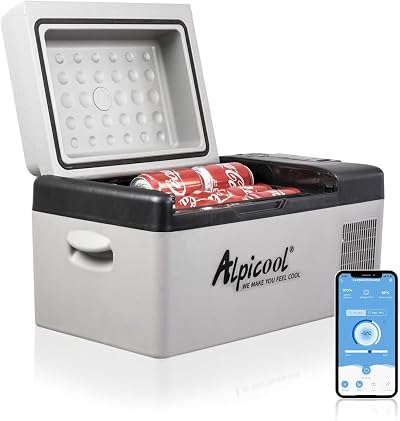 Alpicool C20L Compressor Car Fridge Freezer DC 12V Portable Cooler
