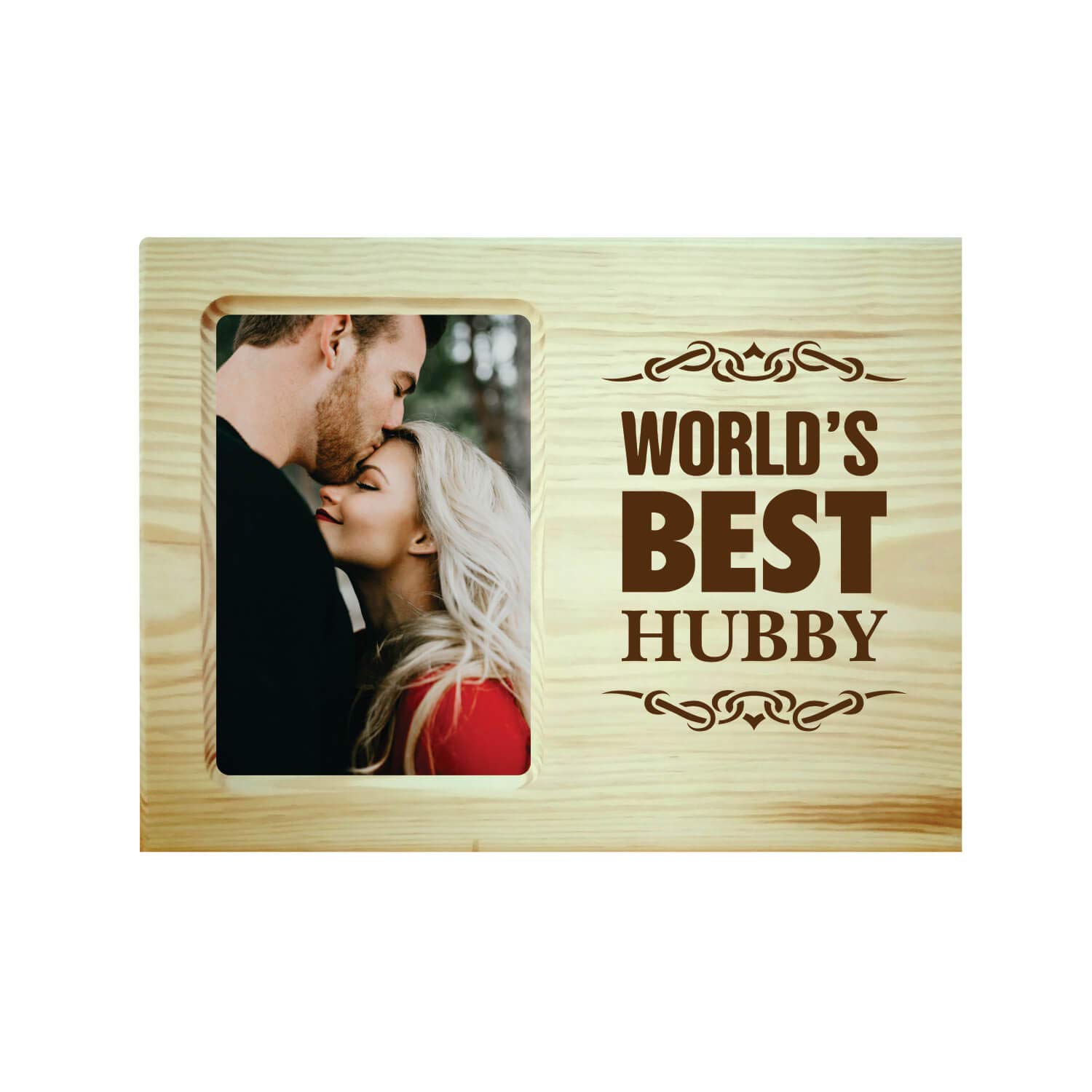world best husband photo frame