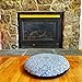 32 Inch Round Cushion Large Dog Bed Brown Minky Fabric Floor Pillow , Non Slip Bottom