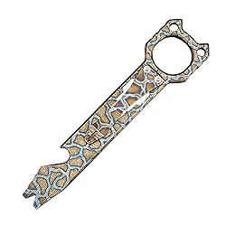 Twosun Titanium Pry Bar EDC Pry Tool Bottle Opener