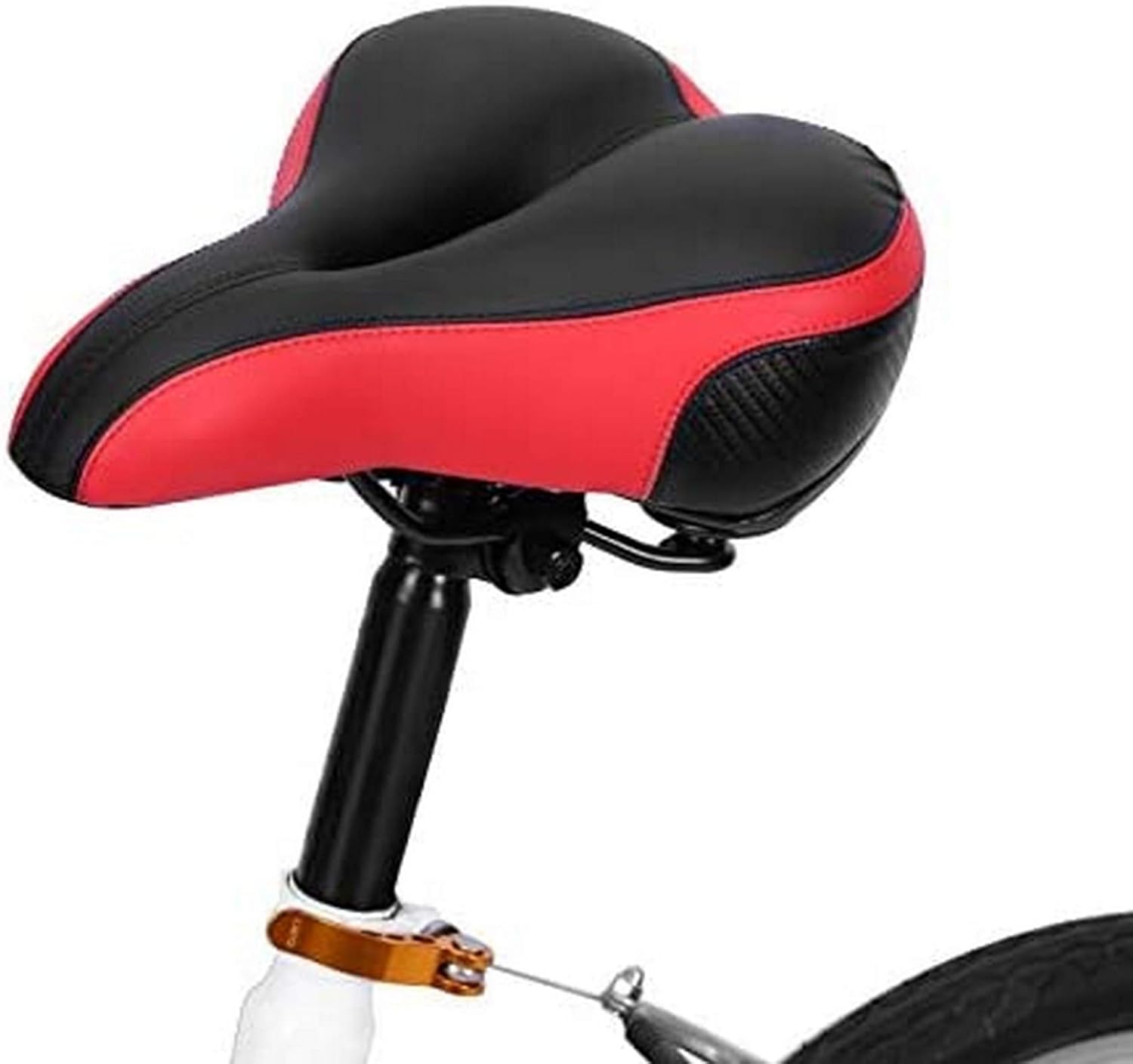 ZHTY Most Comfortable Bike Seat Extra Wide and Padded Bicycle Saddle