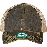Legacy Old Favorite Trucker Cap, One Size, Black-Army Camo-Khaki