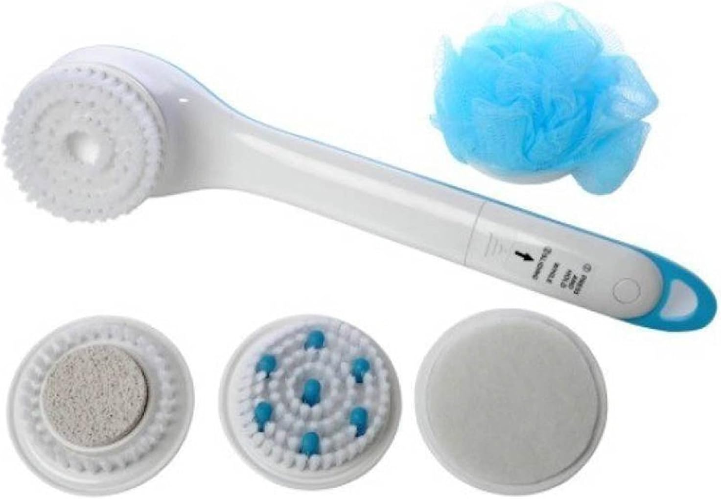 Cpixen 5 in 1 Cleaning Bath Spin Massage With Electric Shower Brush