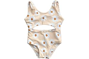 Bathing Suits for Girls Triangle Bikini Top Floral Print Swimsuit for Girls Summer Kids Bathing