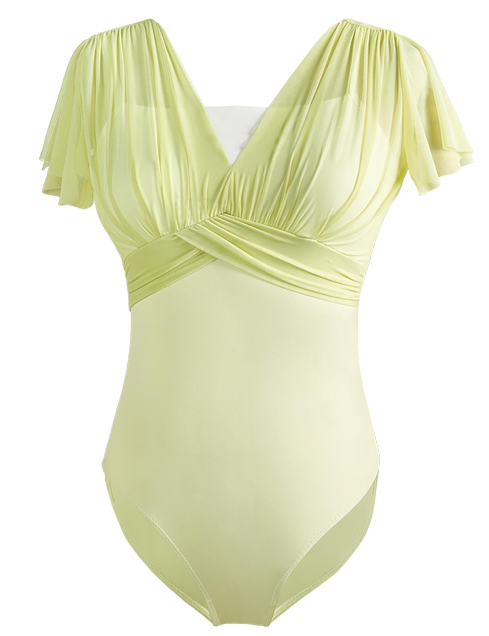 Photo 1 of Daydance Ballerina Green Leotards for Women Dance, Gymnastics, Aerail Yoga, Swim