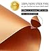 Ihomkit Copper Grill Mat, Set of 4 100% Non-stick BBQ Grill and Baking Mats - FDA Aproved,Reusable and Easy to Clean-Works on Gas, Charcoal,Infrared and Electric Grills