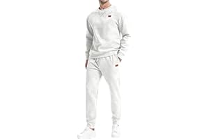 Cambkatl Men's Textured Tracksuit Sets Pullover Crewneck Sweatshirt Jogging Suits 2 Piece Sweatsuits Outfits
