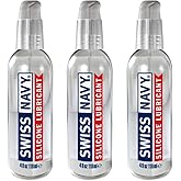 Personal Lubricant, Silicon Based By Swiss Navy - 4 Oz, 3 Pack