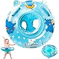 Walsai Baby Swimming Float, Inflatable Swimming Ring with Float Seat for 6 Months-6 Years Children