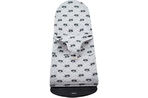 JYOKO Kids Cover Liner Compatible with Baby Bouncer Babybjorn Soft, Balance, Bliss and Mini (Cotton, Raccoon)