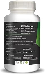 H&C Neem Capsules 900mg 120 Count Organic Veg Capsule Detox Immunity view 2