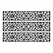 Palos Designs Extra Wide Rubber Scroll Stair Tread 48