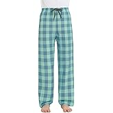 HiddenValor Boys Long Pajama Pants Lightweight Woven Cotton Bottom Lounge Pants with Pockets