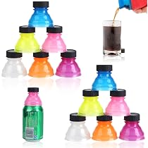 Lot De 4 Bouchons Réutilisables Pour Canettes - En Silicone étanche - Diamètre 7 Cm - Parfait Pour Soda, Bière, Etc.