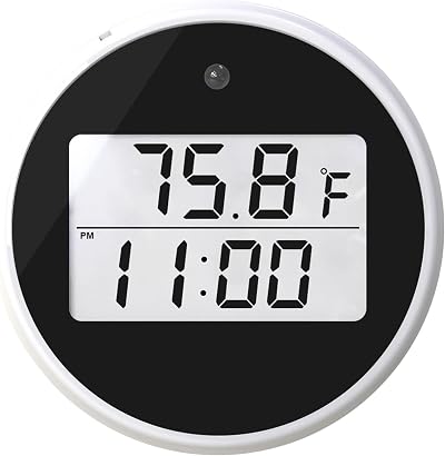 Fransande Digital Ice Bath Thermometer Timer, Waterproof -20°C to 70°C