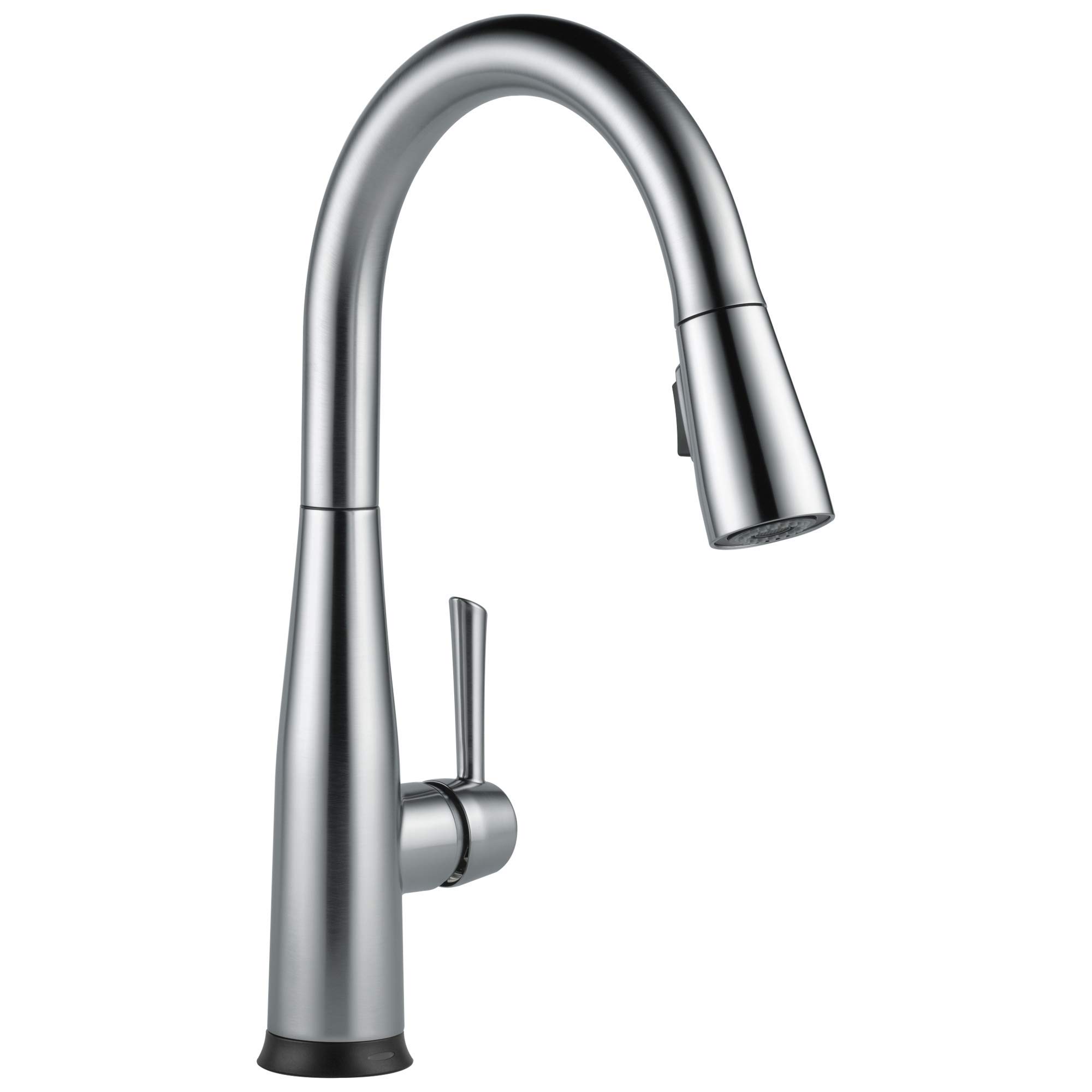 Photo 1 of ***DAMAGED***SCTRATCHED***SEE PICS***Delta Essa Brushed Nickel Touch Kitchen Faucet with Pull Down Sprayer, Modern Single Hole Touch On Kitchen Sink Faucet, Single Handle, Arctic Stainless 9113T-AR-DST