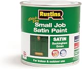 Rustins Small Job Satin Paint Buckingham Green 250ml