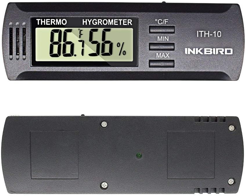 Inkbird ITH-10 Digital Hygrometer Humidity Meter Temperature Humidity Monitor Hygrometer Thermometer for Humidor Guitar Room Wine Celler Indoor Home Office - Image 4