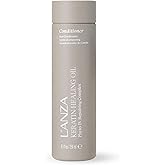 L'ANZA Keratin Healing Oil Conditioner for Dry Damaged Hair, Moisturizing, Detangles, Reduces Breakage, Adds Shine, Anti-Frizz, Color Safe Anti-Humidity Strengthening Care, Sulfate Free