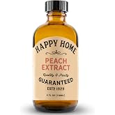 Happy Home Premium Natural Peach Flavor - Certified Kosher, 4 oz.