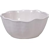 Perlette Cream Deep Bowl 11" x 5"