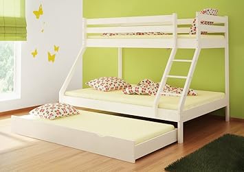 lit superpose 140 bois