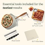 Cuisinart Indoor Pizza Oven Wood-Fired Taste 5 Min Kit Included 12" view 4