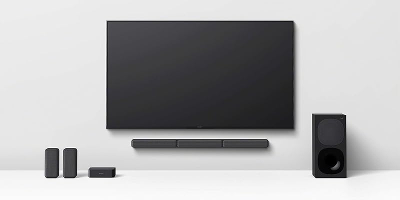 HT-S40R 5.1ch 600W Soundbar für TV mit Subwoofer und kabellosem Rear Speaker mit Bluetooth