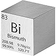 Cube Density Cubes High Density Element for Element Collections Lab Experiment Material Heavy Small Objects Experience(1 Inch,Bismuth)