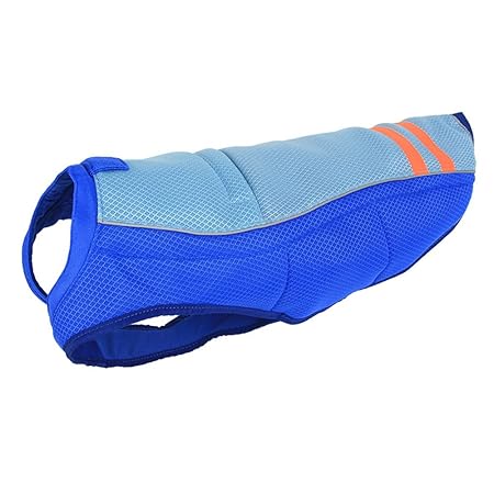 ubest kühlweste Hund, Atmungsaktiv Kühlweste für Hunde, XS-XL, 2 Farben
