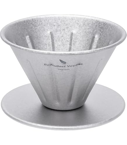 Filtre à Café Réutilisable Titane Boundless Voyage Ti6002P - Portable Et Écologique