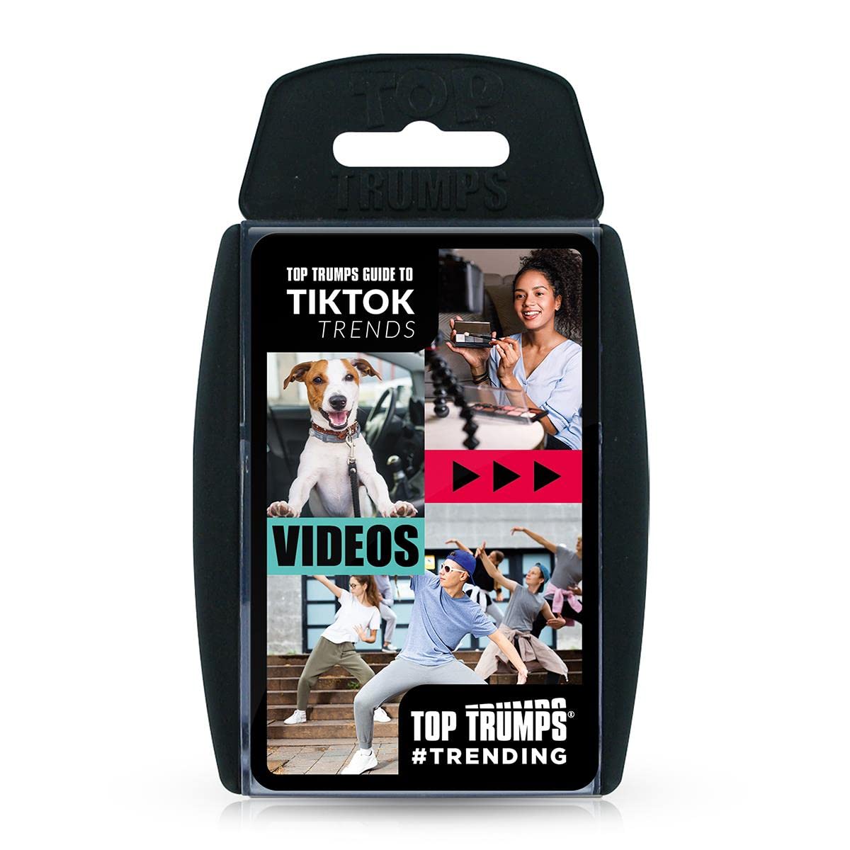 Top Trumps Guide to TikTok Trends Specials Card Game, Play with 30 iconic bite-sized trends from the last few years, educational gift and toy for Boys and Girls Aged 14 plus